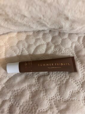 Brand new Summer Fridays hot cocoa Butter Balm